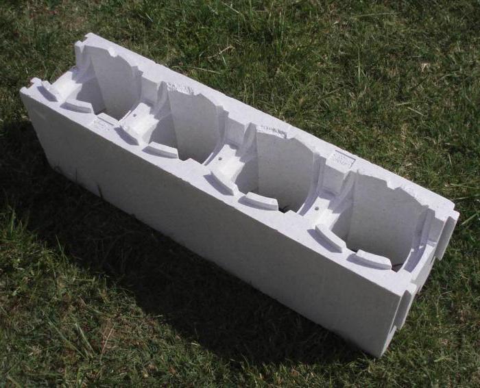 विस्तारित polystyrene की नींव के लिए गैर हटाने योग्य फॉर्मवर्क