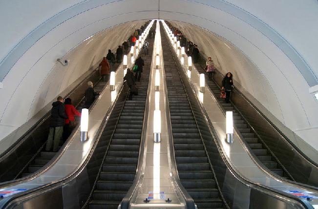 सेंट पीटर्सबर्ग में सबसे गहन मेट्रो स्टेशन, मेट्रो योजना, निर्माण का इतिहास